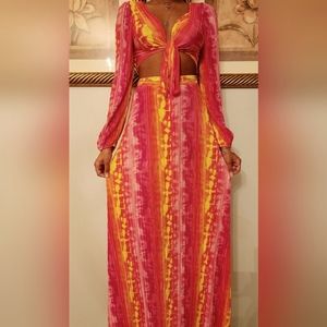 NWT 2 Piece Summertime Skirt Set